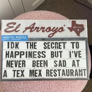 El Arroyo Texas Puzzle- 1000 piece